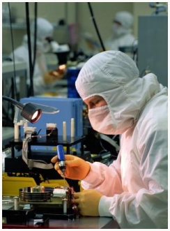ACS Data Recovery has it's own class-100 clean room. This allows us to work on the internal components of a hard drive in cases where there are electrical failures or when head swaps are necessary.